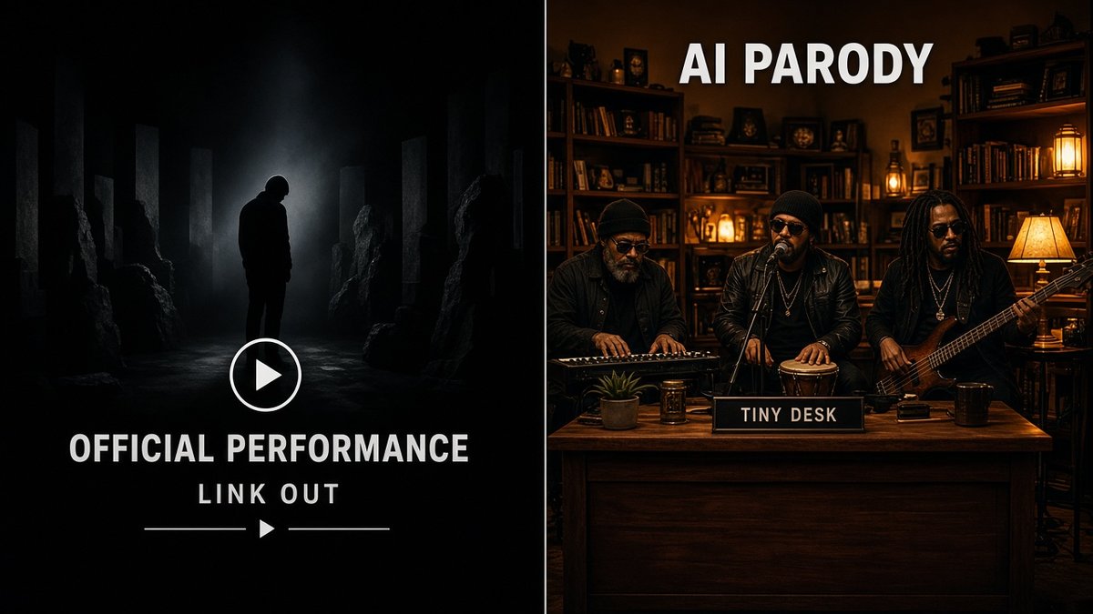 Original performance and labeled parody